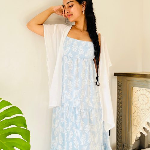 Black Pinpon Cardigan